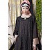 Double layered Party-wear abaya with Handwork